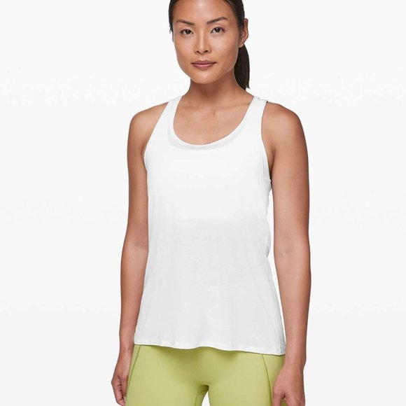 Lululemon Renergized 2-in-1 Tank White/White - Picture 2 of 5